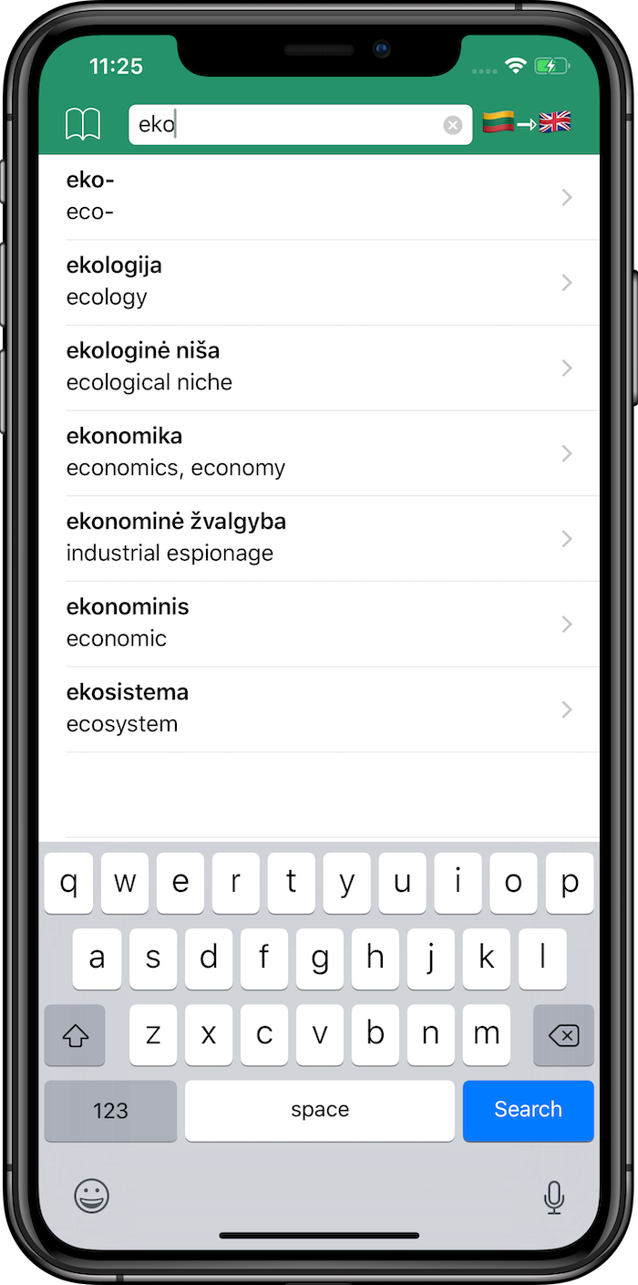 Lithuanian Dictionary - offline and multilingual